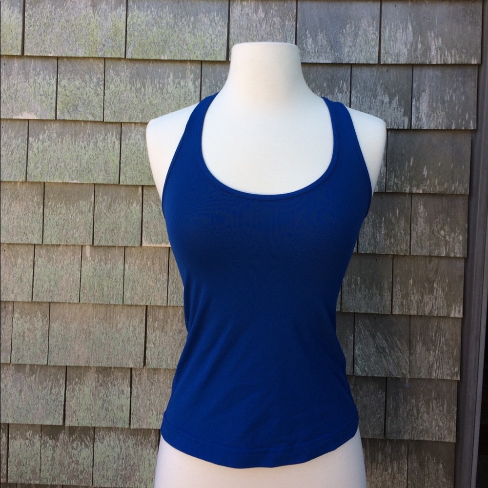 lululemon athletica Blue Tank Top